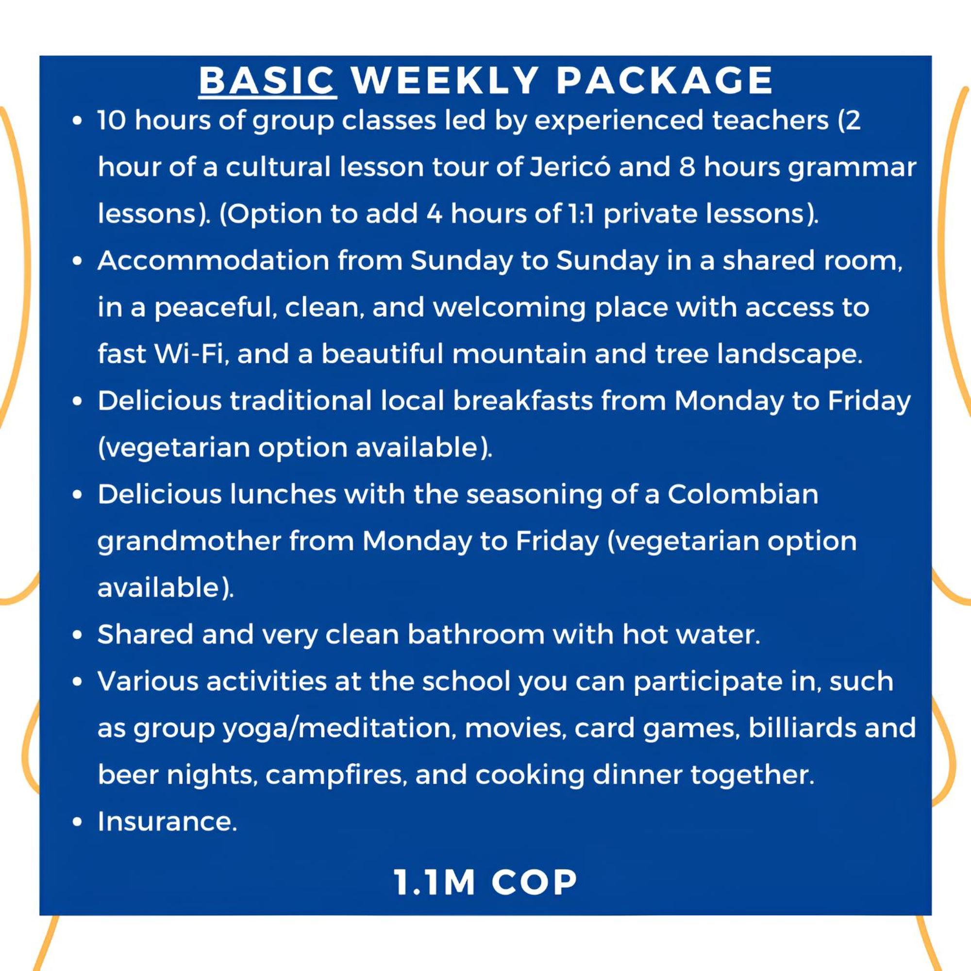 Spanglish Colombia Hotel Jericoc  Exterior photo